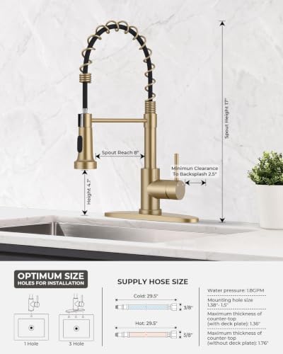 Utility Sink Faucet with Sprayer