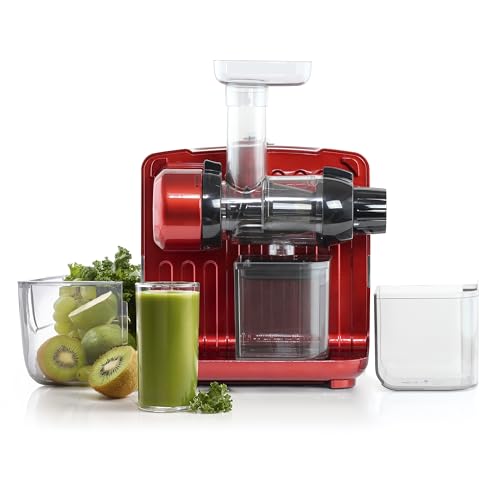 Juicer Cold Press 365 Slow Masticating Vegetable and Fruit Juice Extractor and Nutrition System Makes Nut Milks Baby Food and Sorbets