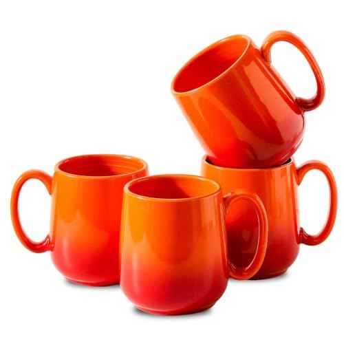 Set of 4 Ombre Coffee Mugs (4 Count)