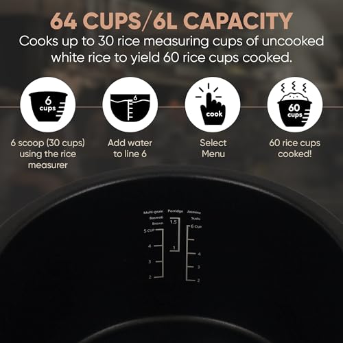 TK Commercial Rice Cooker 64 Cup (64 Count)
