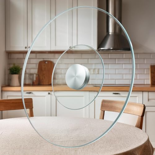 31" Glass Lazy Susan for Dining Table