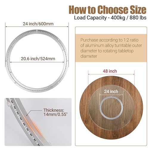 24 Inch Lazy Susan Bearing Heavy