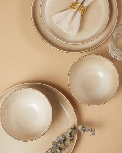 Stoneware Dinnerware Sets for 4