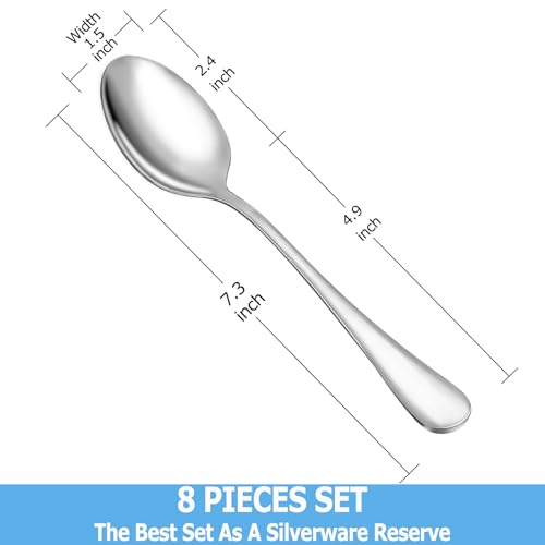 8 Pcs Tablespoon Spoon Set (8 Count)
