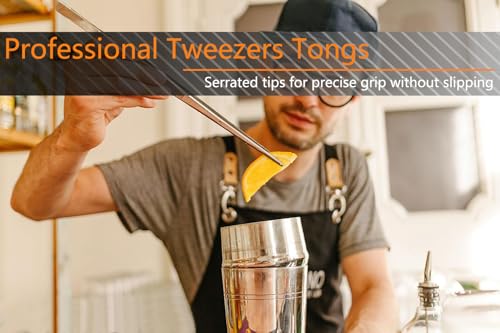 6 Pcs Cooking Tweezer Tongs (6 Count)