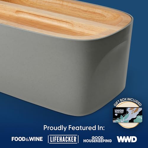 Sonder LA Union Bread Box with Wood Lid