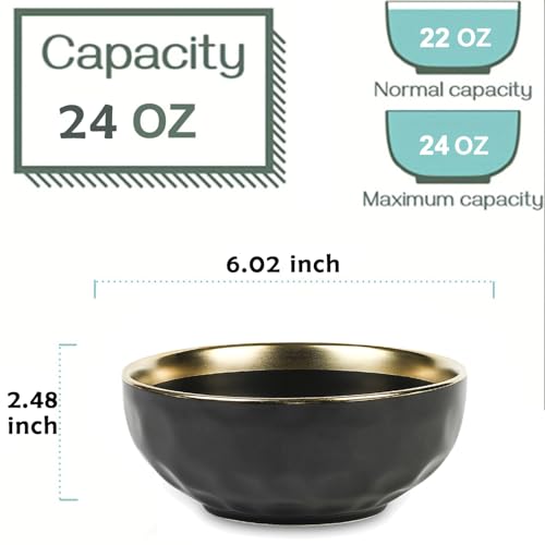 Ceramic Salad Bowls Set for Kitchen