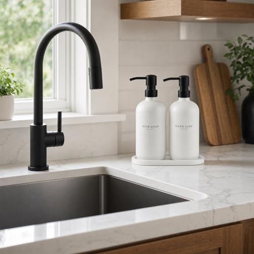 Glass Soap Dispenser (2 Count)