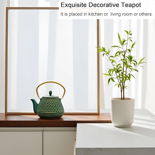 Cast Iron Teapot and Cups Set