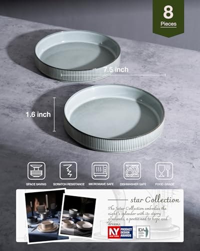Star 7.5" Pasta Bowls Set of 8 (8 Count)