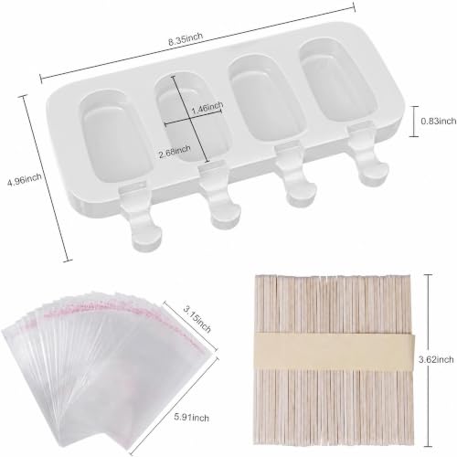 2 Pack Popsicles Molds