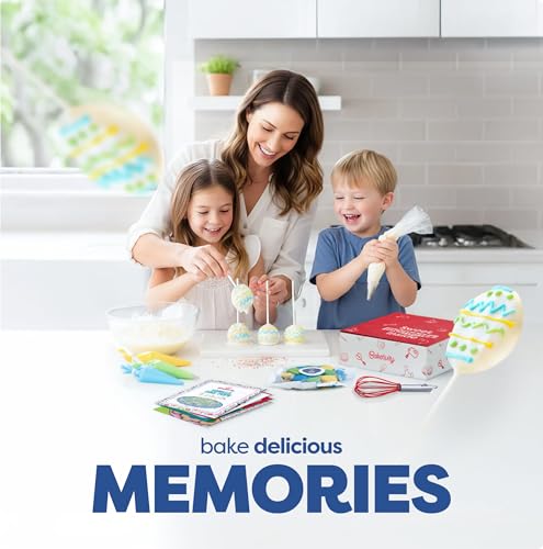 Egg Shape Vanilla Cake Pops Kids Baking DIY Activity Kit