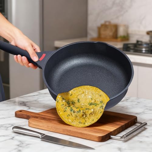 4QT Sauce Pan & 12.5IN Skillet Set with Lids (2 Count)