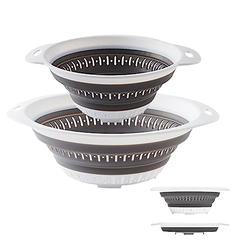 Collapsible Colander and Strainer (2 Count)