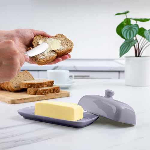 Zulay Butter Dish With Lid For Countertop