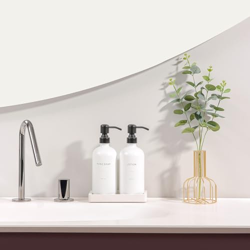 White Soap Dispenser Set (2 Count)