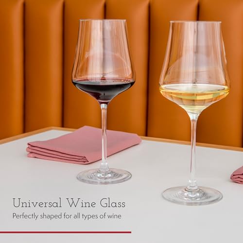 Crystal Wine Glasses (6 Count)