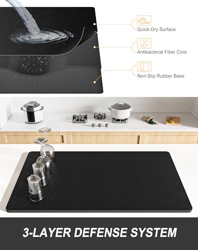 Dish Drying Mat for Kitchen Counter