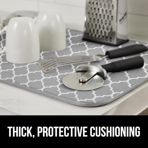 Ultra Absorbent Microfiber Dish Drying Mat (2 Count)