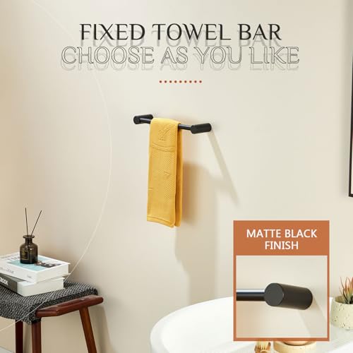 Towel Bars Matte Black 12