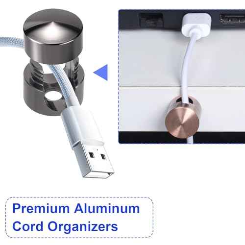 3 Sets Charger Cords Holders (3 Count)