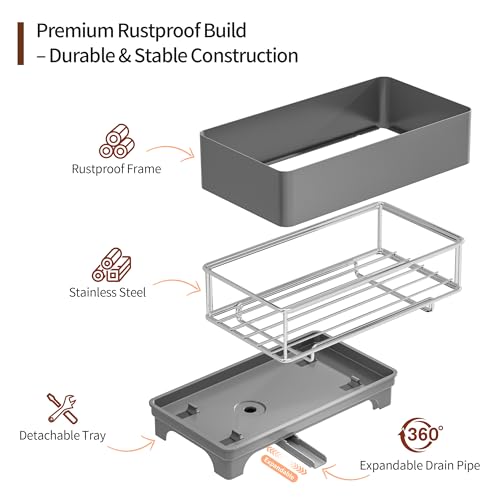 Sponge Holder for Kitchen Sink