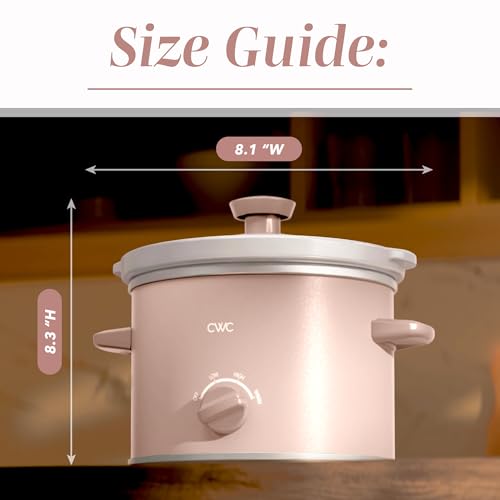 2QT Mini Electric Round Slow Cooker