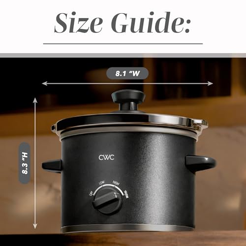 2QT Mini Electric Round Slow Cooker
