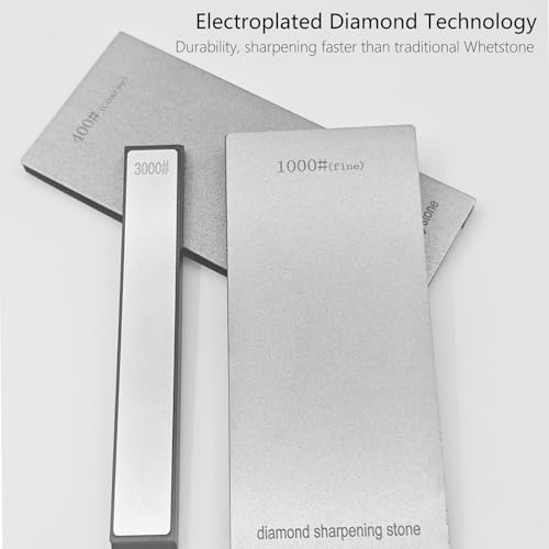 Diamond Sharpening Stone Set