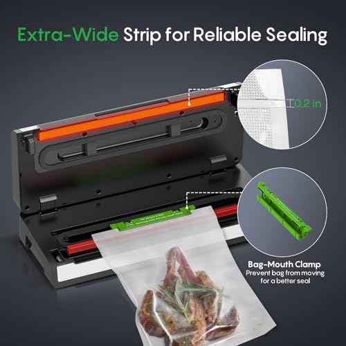 Vacuum Sealer Machine with Automatic Bag Detection
