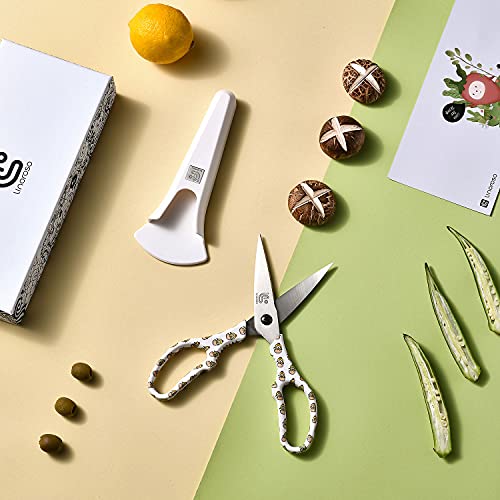 Kitchen Scissors Heavy Duty Kitchen Shears with Magnetic Holder Made with Japanese Steel 4034