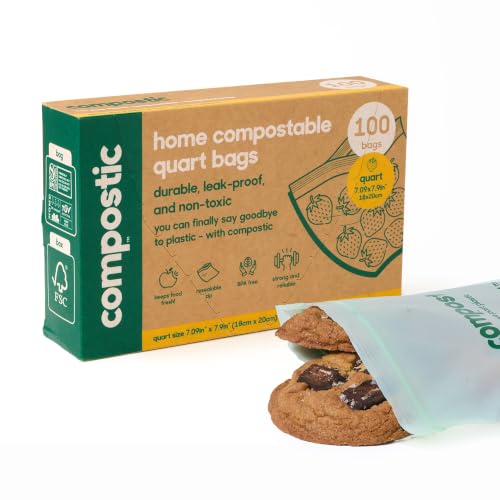 Compostable Quart Bags (100 Count)