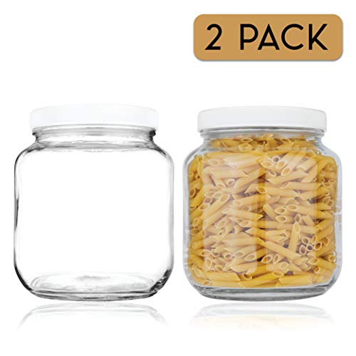 Half Gallon Mason Jar (2 Count)