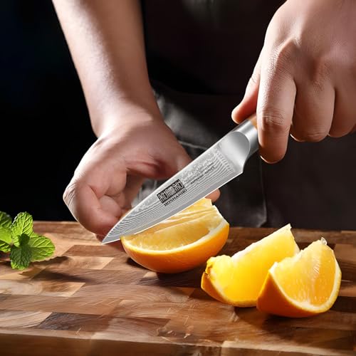 Damascus Paring Knife 3.75"
