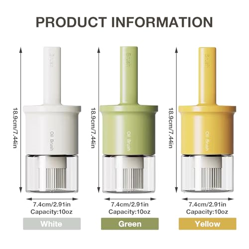 Oil Dispenser with Brush for Kitchen