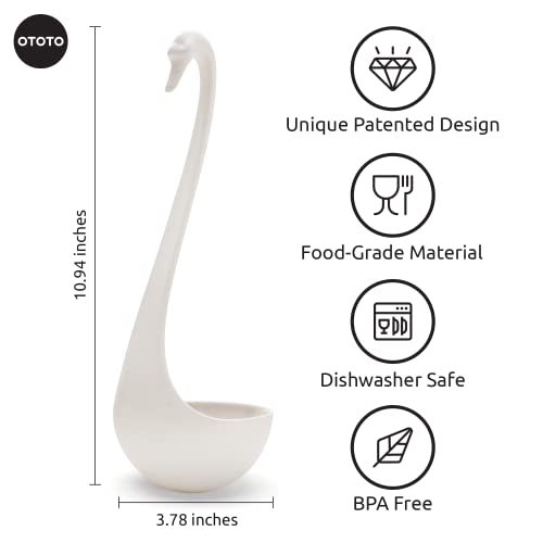 Swanky Swan Soup Ladle