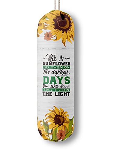 Sunflower Grocery Bags Holder Organizer
