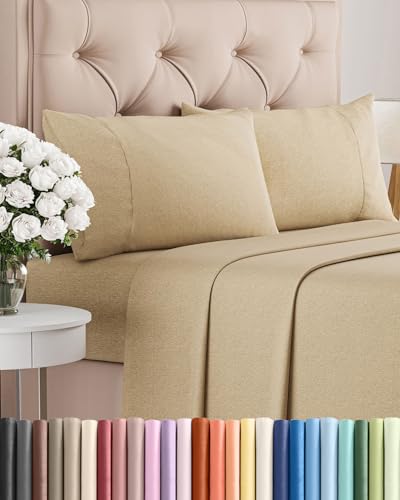 Queen Size 4 Piece Sheet Set (4 Count)
