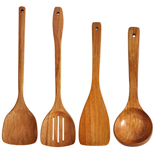 Wooden Spatula (4 Count)