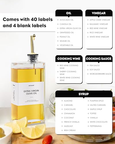 Olive Oil Dispenser For Kitchen (2 Count)