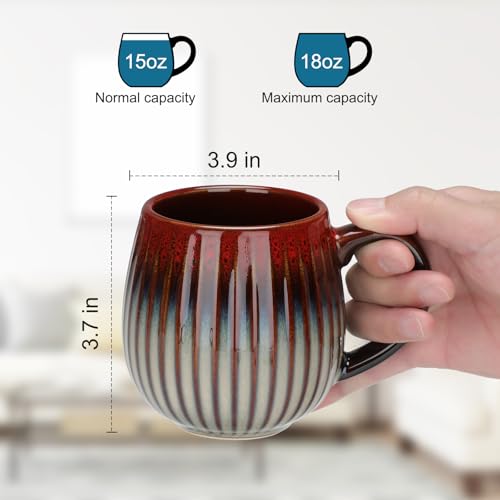 Ceramic Coffee Mugs Set