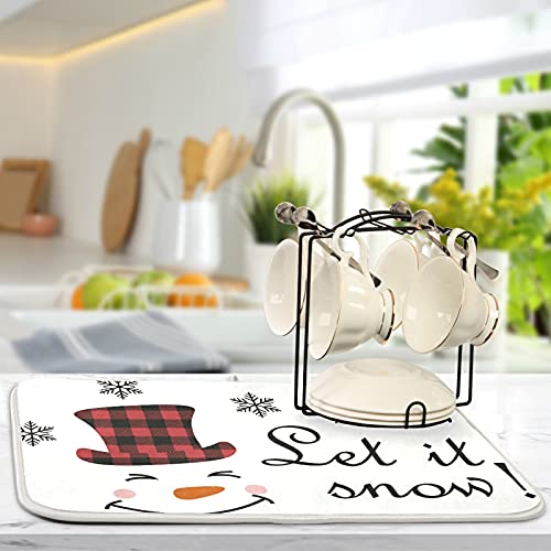 Super Absorbent Dish Drying Mat