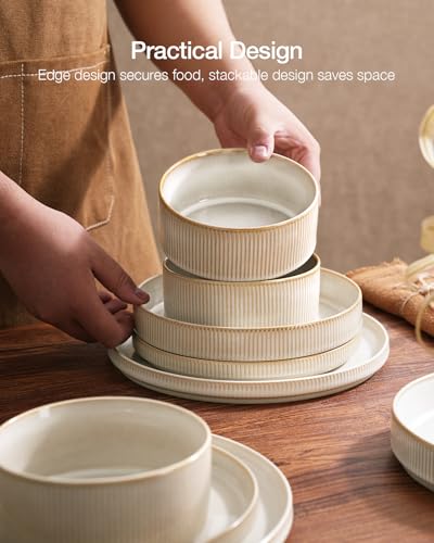 Star Dinnerware Sets with Mugs (24 Count)