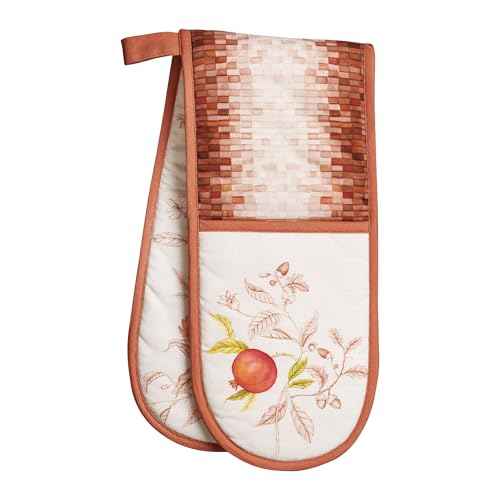 Double Oven Mitts 100% Cotton Double Oven Glove