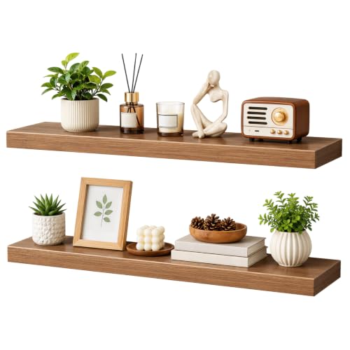 31.5" Floating Shelves for Wall (2 Count)