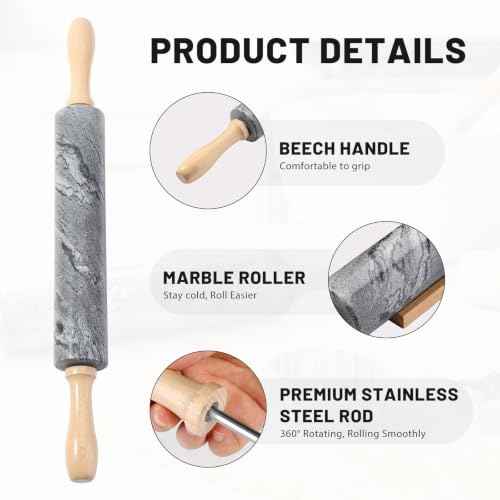 Marble Rolling Pin