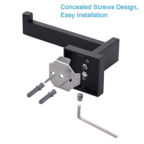 Toilet Paper Holder Matte Black