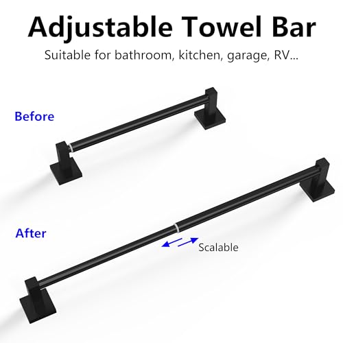 Towel Bar Towel Racks for Bathroom Wall Mounted