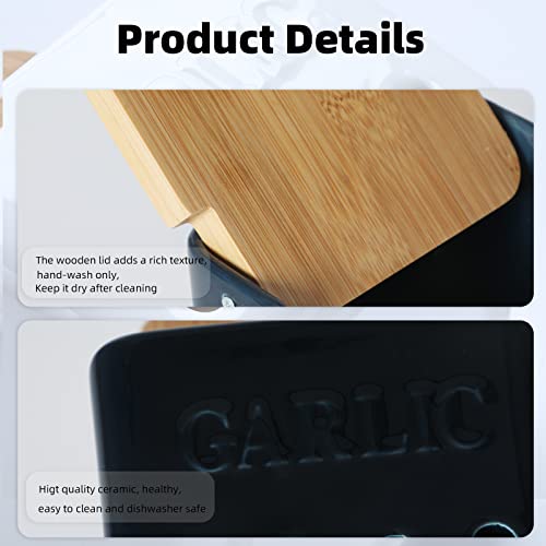 Garlic Keeper with Lid