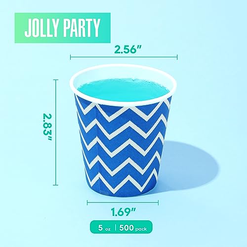 500 Pack 5oz Paper Cups (500 Count)